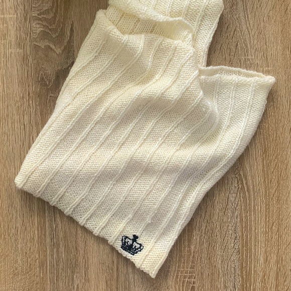 Juicy Couture Snood White Beige One Size - Picture 5 of 6